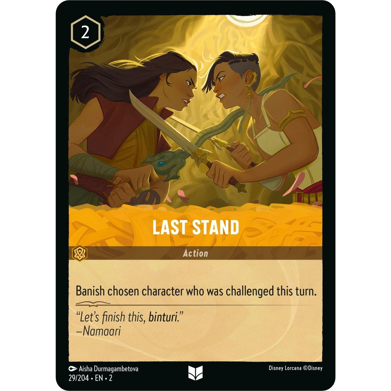Ravensburger Last Stand (29/204) (Rise of the Floodborn) by LAB7 Malta, Europe