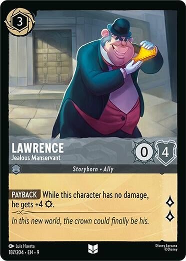 Ravensburger Lawrence - Jealous Manservant (187/204) (Fabled) by LAB7 Malta, Europe