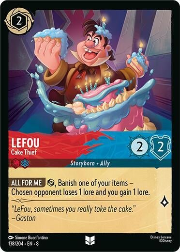 Ravensburger LeFou - Cake Thief (138/204) (Reign of Jafar) by LAB7 Malta, Europe