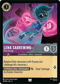 Ravensburger Lena Sabrewing - Pure Energy (49/204) (Reign of Jafar) by LAB7 Malta, Europe