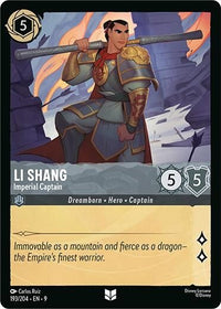 Ravensburger Li Shang - Imperial Captain (193/204) (Fabled) by LAB7 Malta, Europe