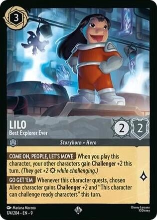 Ravensburger Lilo - Best Explorer Ever (174/204) (Fabled) by LAB7 Malta, Europe