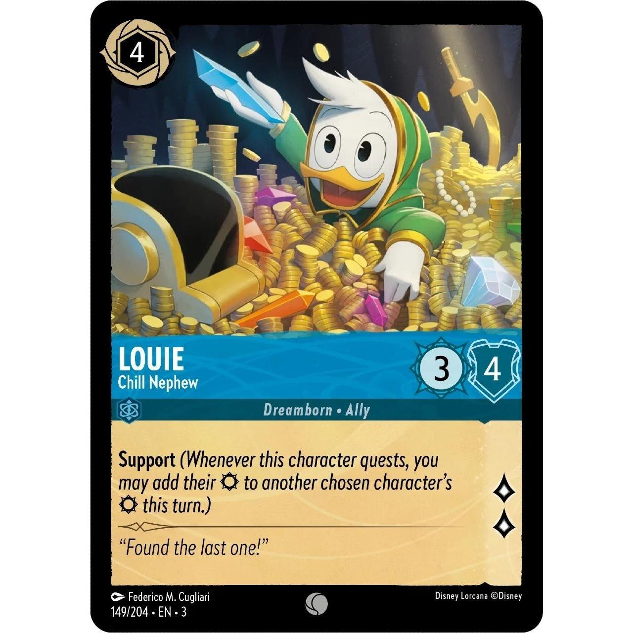Ravensburger Louie - Chill Nephew (149/204) (Into the Inklands) by LAB7 Malta, Europe