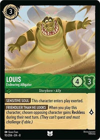 Ravensburger Louis - Endearing Alligator (95/204) (Reign of Jafar) by LAB7 Malta, Europe
