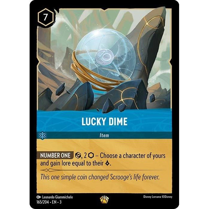Ravensburger Lucky Dime (165/204) (Into the Inklands) by LAB7 Malta, Europe