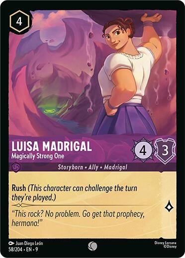 Ravensburger Luisa Madrigal - Magically Strong One (58/204) (Fabled) by LAB7 Malta, Europe