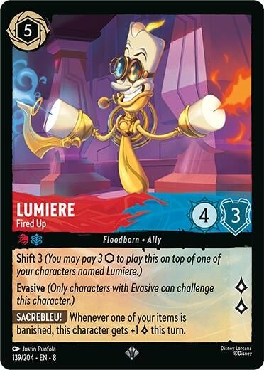 Ravensburger Lumiere - Fired Up (139/204) (Reign of Jafar) by LAB7 Malta, Europe