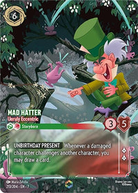 Ravensburger Mad Hatter - Unruly Eccentric (Enchanted) (213/204) (Archazia's Island) by LAB7 Malta, Europe