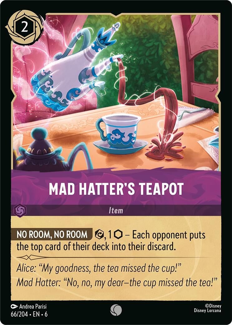 Ravensburger Mad Hatter's Teapot (66/204) (Azurite Sea) by LAB7 Malta, Europe