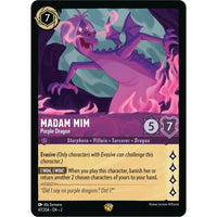 Ravensburger Madam Mim - Purple Dragon (47/204) (Rise of the Floodborn) by LAB7 Malta, Europe