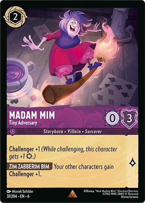 Ravensburger Madam Mim - Tiny Adversary (37/204) (Azurite Sea) by LAB7 Malta, Europe