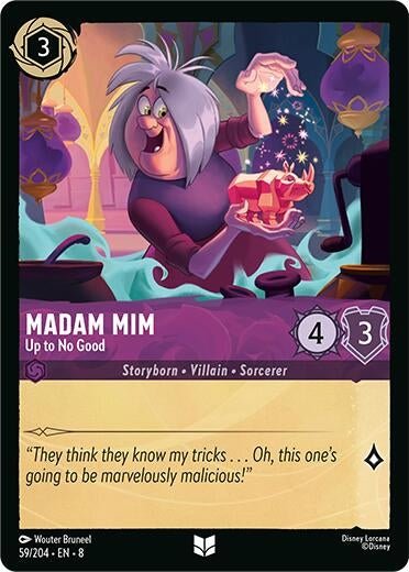 Ravensburger Madam Mim - Up to No Good (59/204) (Reign of Jafar) by LAB7 Malta, Europe