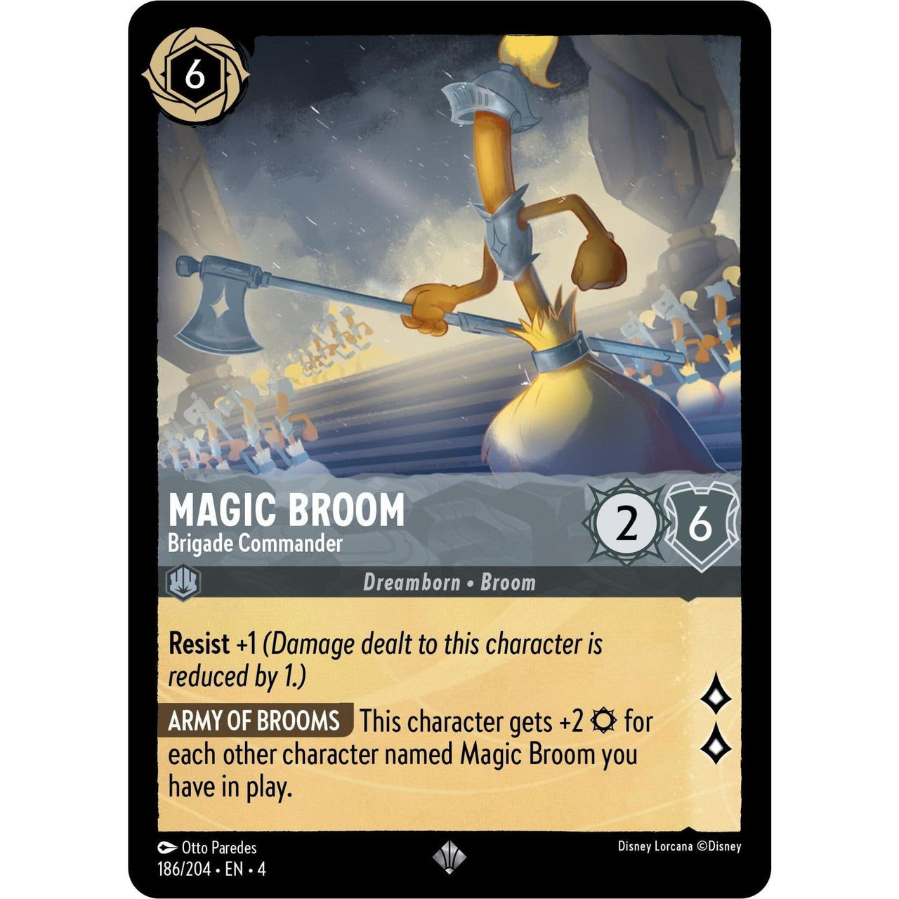Ravensburger Magic Broom - Brigade Commander (186/204) (Ursula's Return) by LAB7 Malta, Europe