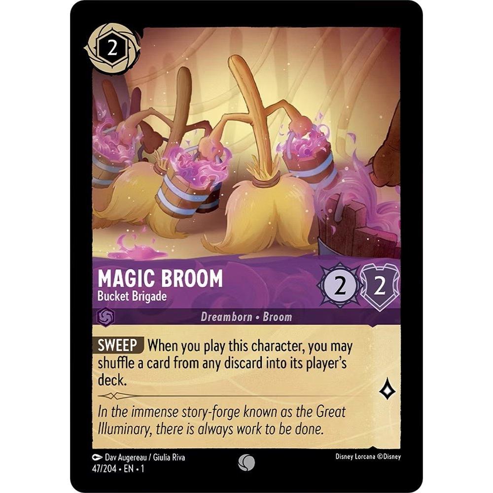 Ravensburger Magic Broom - Bucket Brigade (47/204) (The First Chapter) by LAB7 Malta, Europe