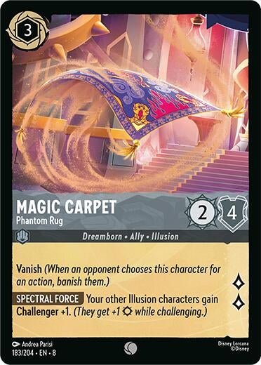Ravensburger Magic Carpet - Phantom Rug (183/204) (Reign of Jafar) by LAB7 Malta, Europe