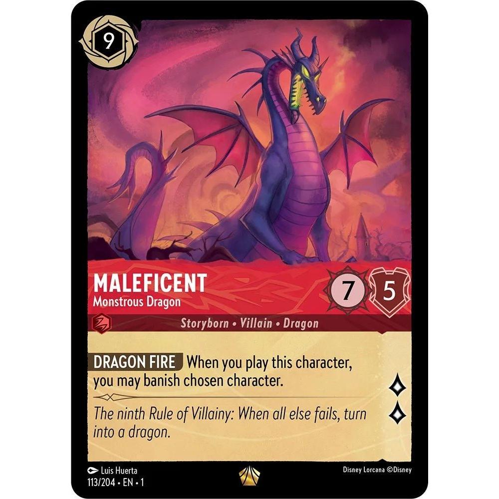 Ravensburger Maleficent - Monstrous Dragon (113/204) (The First Chapter) by LAB7 Malta, Europe