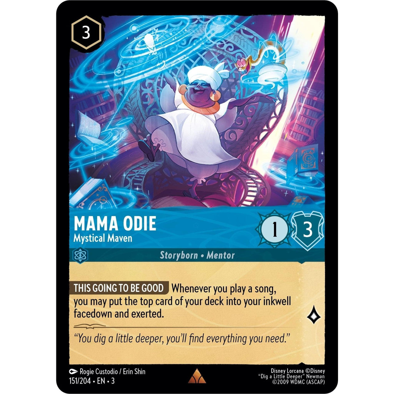 Ravensburger Mama Odie - Mystical Maven (151/204) (Into the Inklands) by LAB7 Malta, Europe