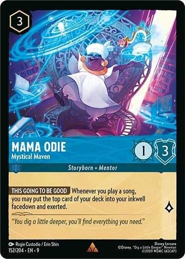 Ravensburger Mama Odie - Mystical Maven (152/204) (Fabled) by LAB7 Malta, Europe