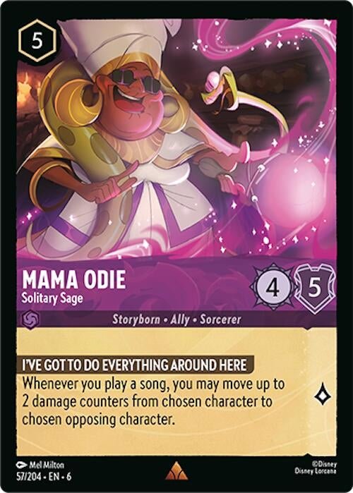 Ravensburger Mama Odie - Solitary Sage (57/204) (Azurite Sea) by LAB7 Malta, Europe
