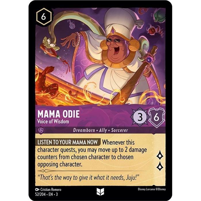 Ravensburger Mama Odie - Voice of Wisdom (52/204) (Into the Inklands) by LAB7 Malta, Europe