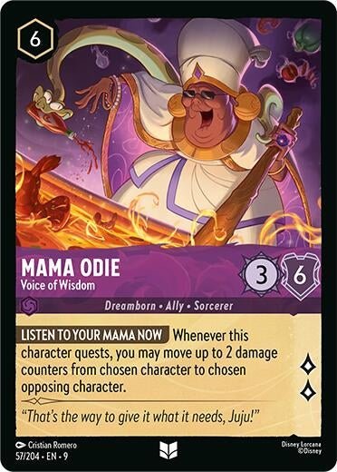 Ravensburger Mama Odie - Voice of Wisdom (57/204) (Fabled) by LAB7 Malta, Europe