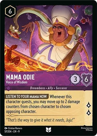 Ravensburger Mama Odie - Voice of Wisdom (57/204) (Fabled) by LAB7 Malta, Europe