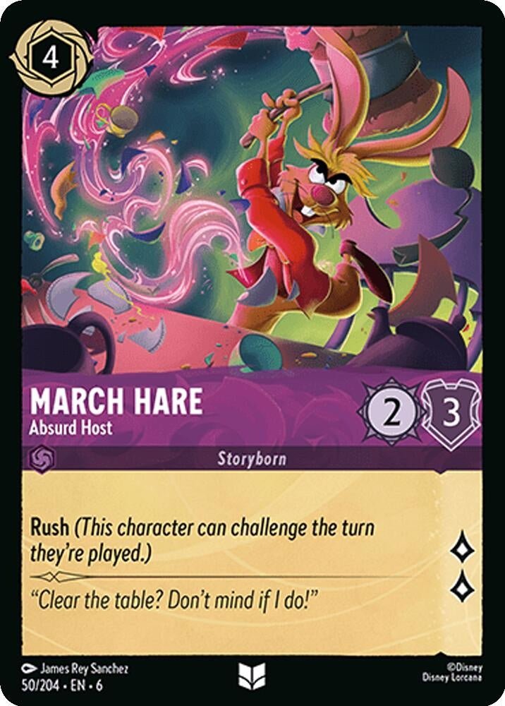 Ravensburger March Hare - Absurd Host (50/204) (Azurite Sea) by LAB7 Malta, Europe