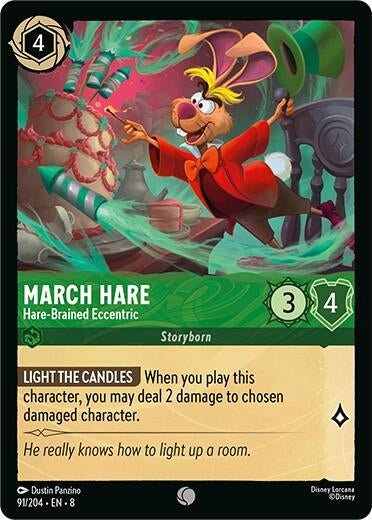 Ravensburger March Hare - Hare - Brained Eccentric (91/204) (Reign of Jafar) by LAB7 Malta, Europe