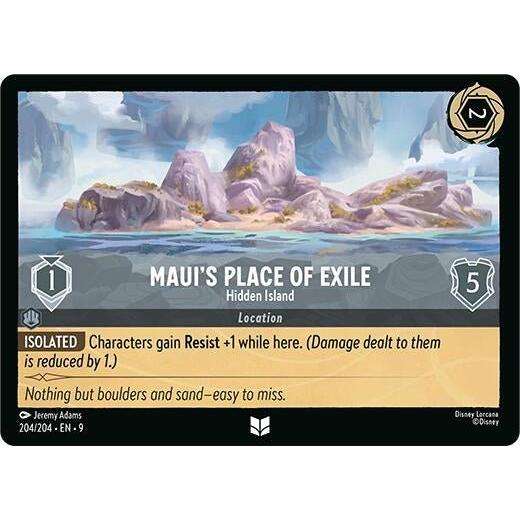 Ravensburger Maui's Place of Exile - Hidden Island (204/204) (Fabled) by LAB7 Malta, Europe