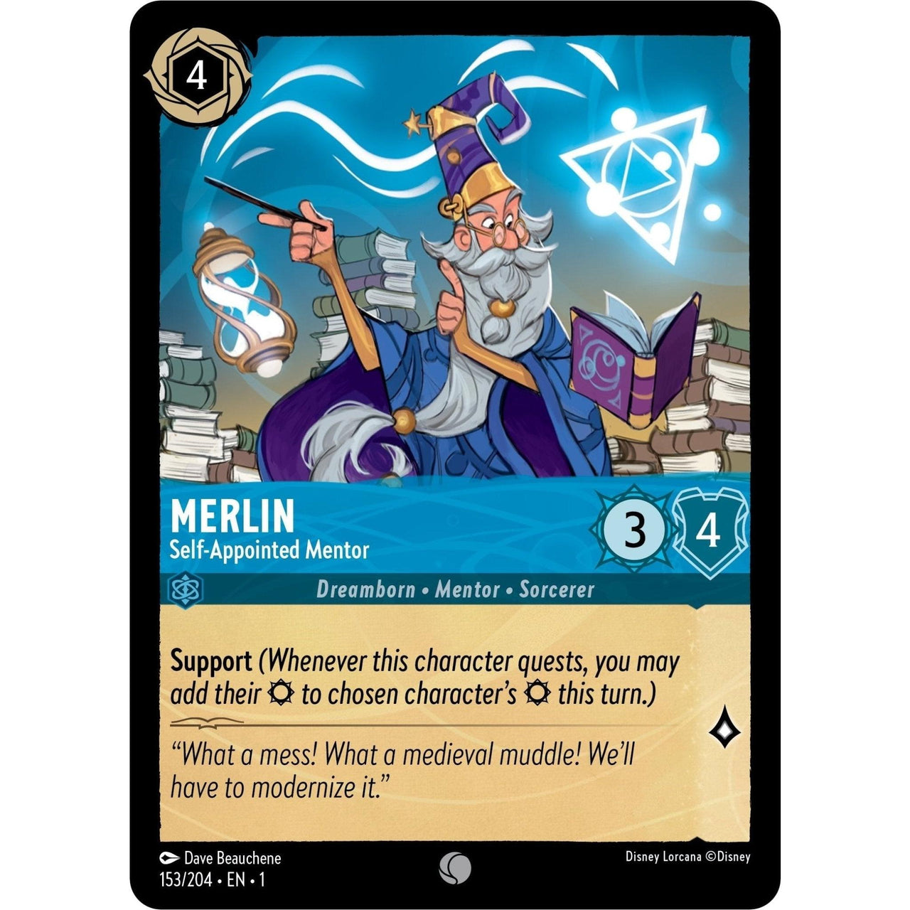 Ravensburger Merlin - Self - Appointed Mentor (153/204) (The First Chapter) by LAB7 Malta, Europe