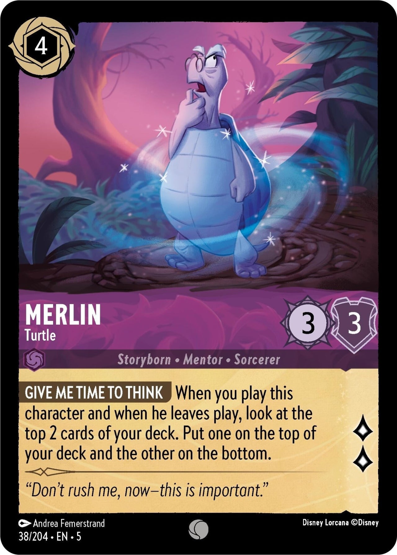 Ravensburger Merlin - Turtle (38/204) (Shimmering Skies) by LAB7 Malta, Europe