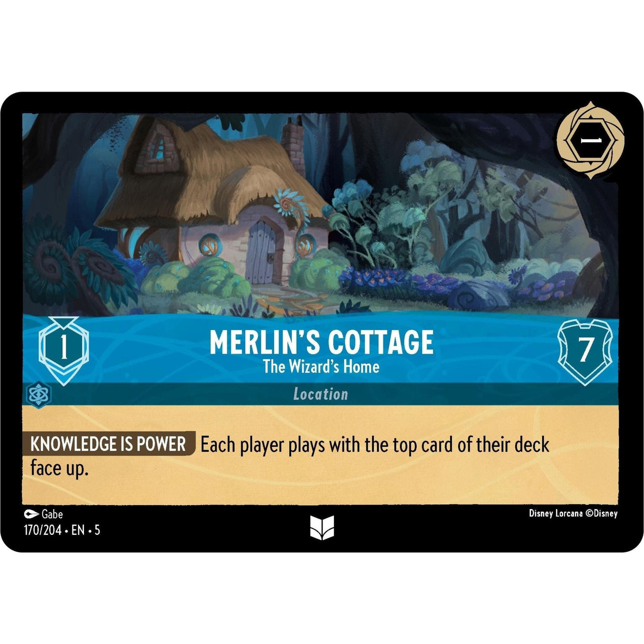 Ravensburger Merlin's Cottage - The Wizard's Home (170/204) (Shimmering Skies) by LAB7 Malta, Europe
