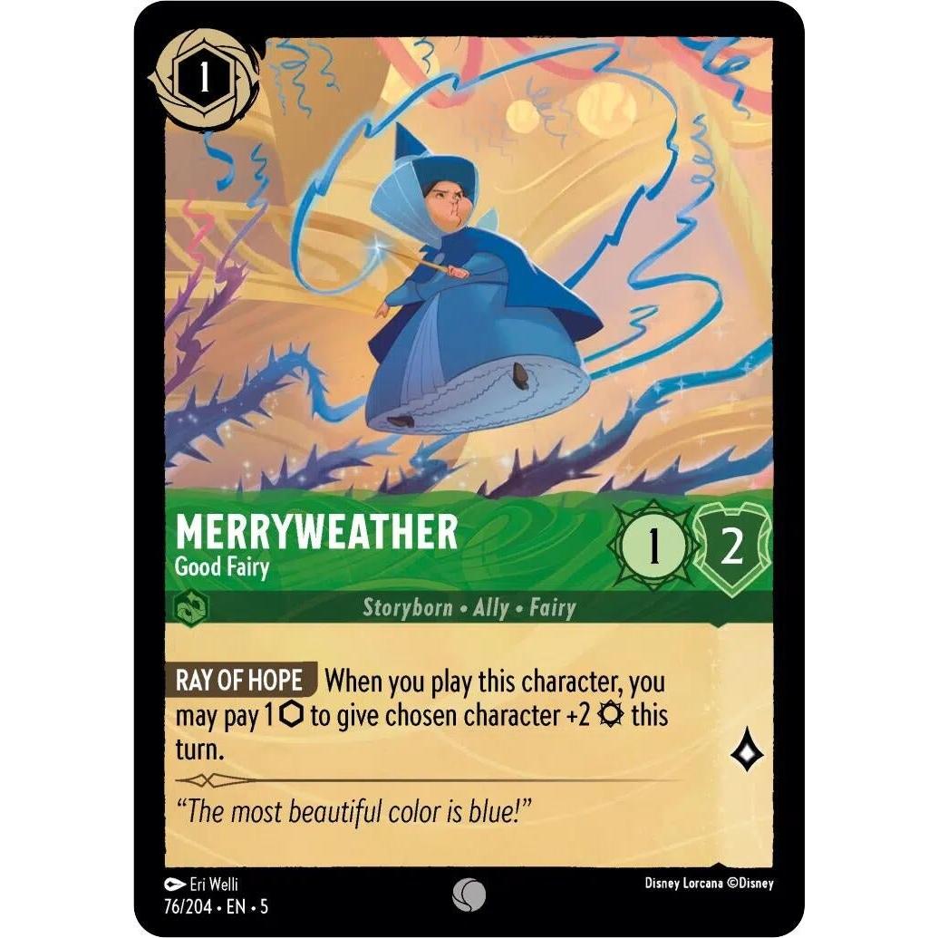 Ravensburger Merryweather - Good Fairy (76/204) (Shimmering Skies) by LAB7 Malta, Europe