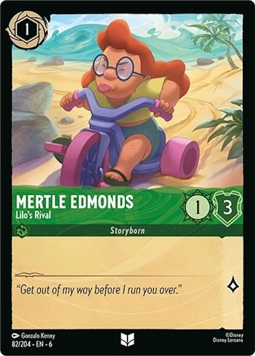Ravensburger Mertle Edmonds - Lilo's Rival (82/204) (Azurite Sea) by LAB7 Malta, Europe
