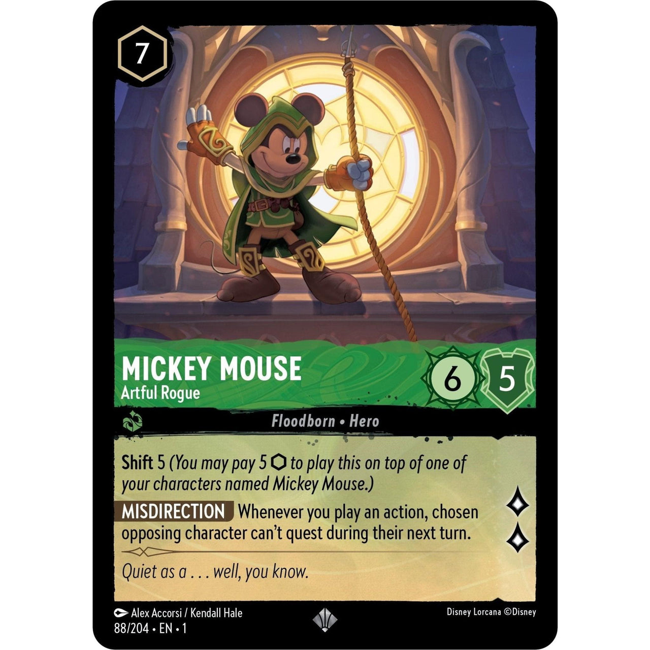 Ravensburger Mickey Mouse - Artful Rogue (88/204) (The First Chapter) by LAB7 Malta, Europe