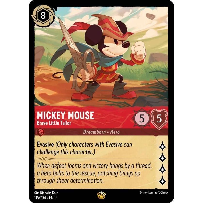 Ravensburger Mickey Mouse - Brave Little Tailor (115/204) (The First Chapter) by LAB7 Malta, Europe