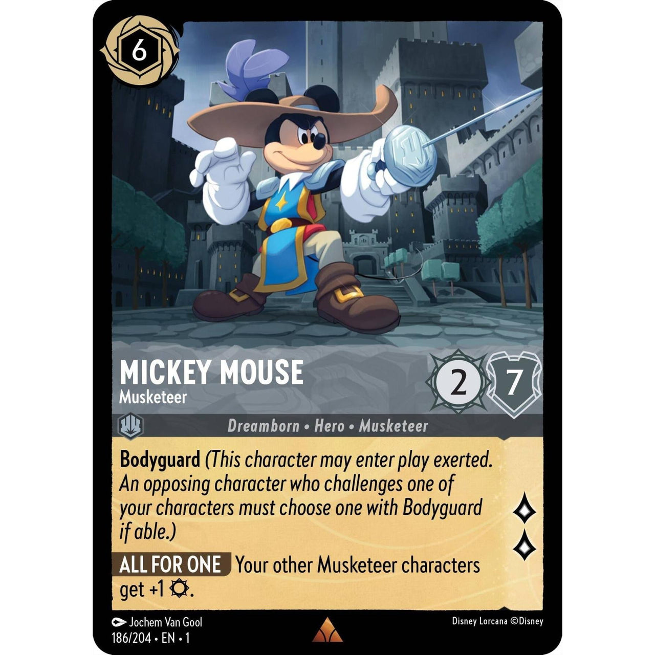 Ravensburger Mickey Mouse - Musketeer (186/204) (The First Chapter) by LAB7 Malta, Europe