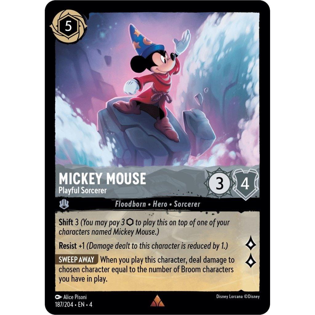 Ravensburger Mickey Mouse - Playful Sorcerer (187/204) (Ursula's Return) by LAB7 Malta, Europe