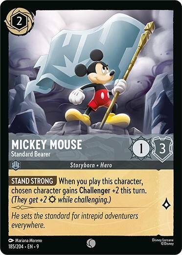 Ravensburger Mickey Mouse - Standard Bearer (185/204) (Fabled) by LAB7 Malta, Europe