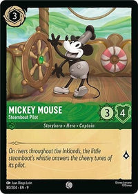 Ravensburger Mickey Mouse - Steamboat Pilot (80/204) (Fabled) by LAB7 Malta, Europe