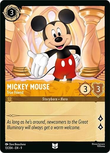 Ravensburger Mickey Mouse - True Friend (13/204) (Fabled) by LAB7 Malta, Europe