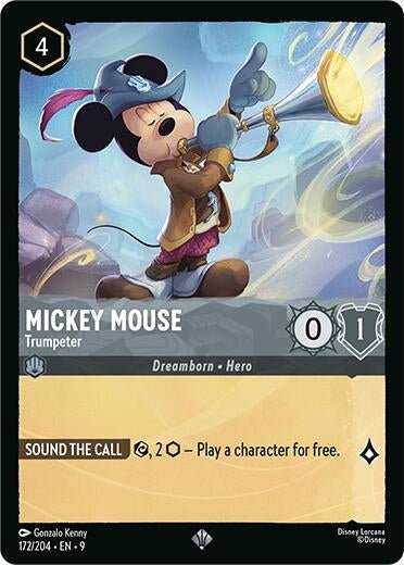Ravensburger Mickey Mouse - Trumpeter (172/204) (Fabled) by LAB7 Malta, Europe