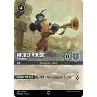 Ravensburger Mickey Mouse - Trumpeter (Enchanted) (220/204) (Into the Inklands) by LAB7 Malta, Europe