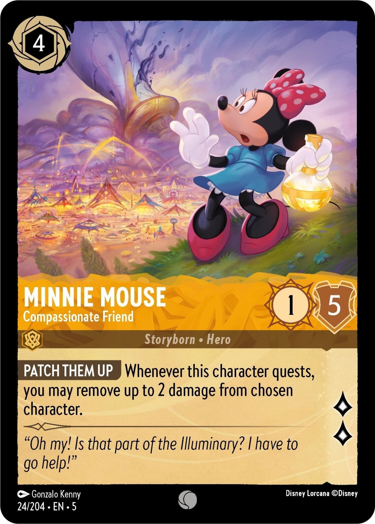 Ravensburger Minnie Mouse - Compassionate Friend (24/204) (Shimmering Skies) by LAB7 Malta, Europe