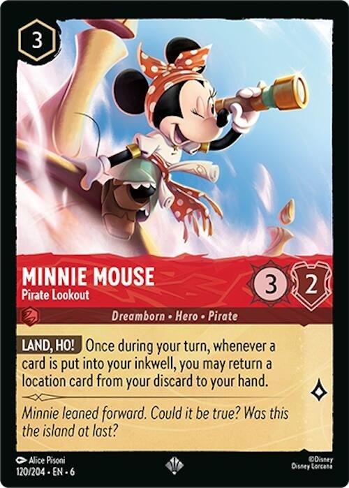 Ravensburger Minnie Mouse - Pirate Lookout (120/204) (Azurite Sea) by LAB7 Malta, Europe