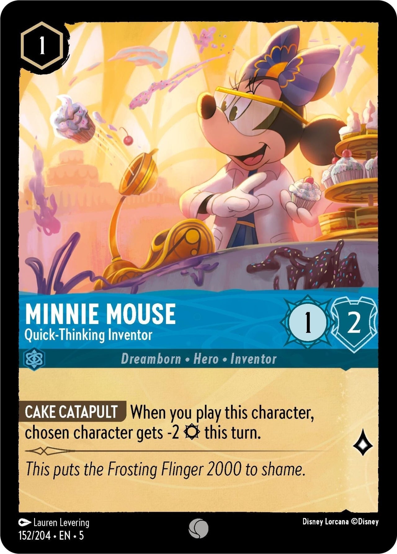 Ravensburger Minnie Mouse - Quick - Thinking Inventor (152/204) (Shimmering Skies) by LAB7 Malta, Europe