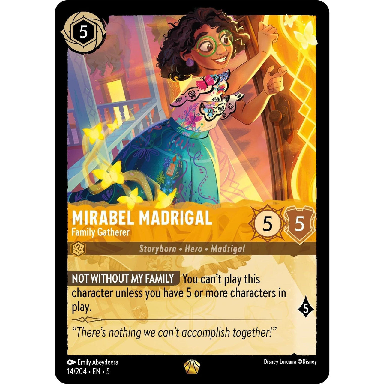 Ravensburger Mirabel Madrigal - Family Gatherer (14/204) (Shimmering Skies) by LAB7 Malta, Europe