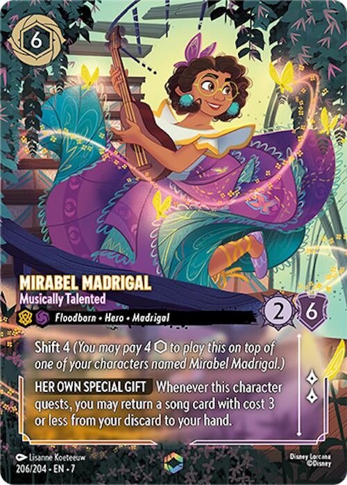 Ravensburger Mirabel Madrigal - Musically Talented (Enchanted) (206/204) (Archazia's Island) by LAB7 Malta, Europe