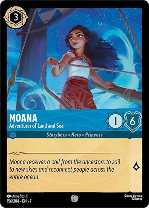 Ravensburger Moana - Adventurer of Land and Sea (156/204) (Archazia's Island) by LAB7 Malta, Europe