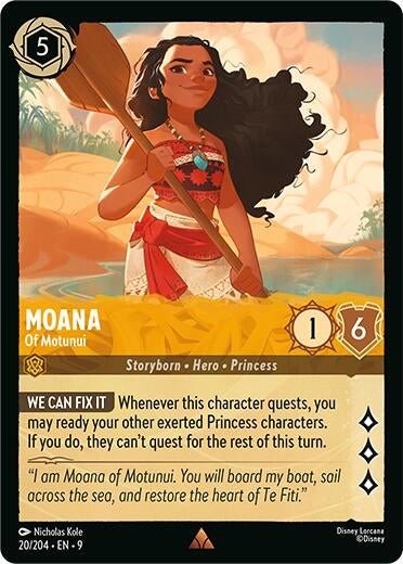 Ravensburger Moana - Of Motunui (20/204) (Fabled) by LAB7 Malta, Europe